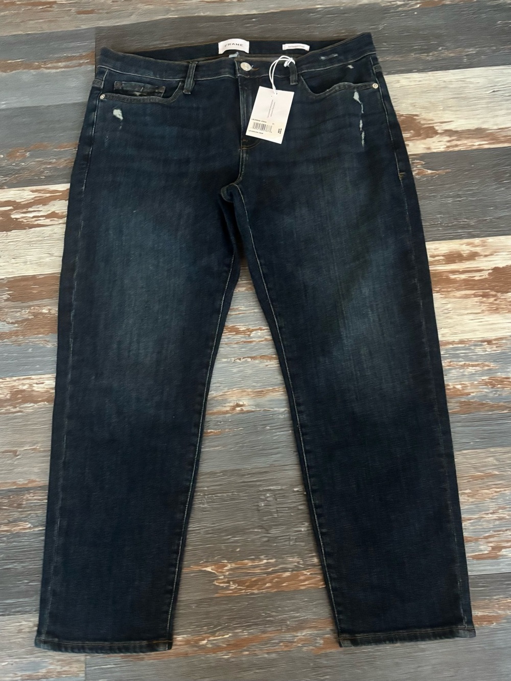 NWT Frame Women's Le Garçon Crop Jeans Size 31
